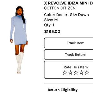 Cotton Citizen Size Medium x Revolve Dress